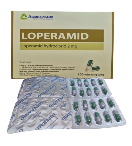 Loperamid 2mg Agimexpharm (h/100v)
