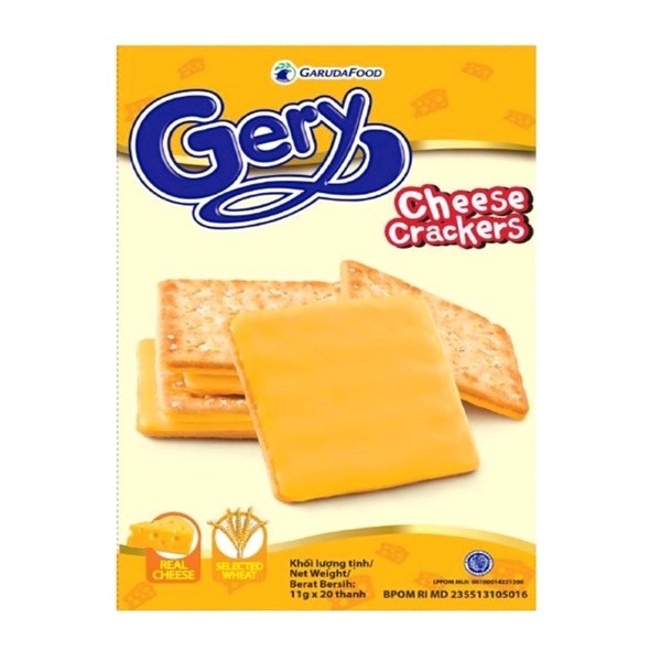 Bánh quy phô mai cheese Crackers Gery