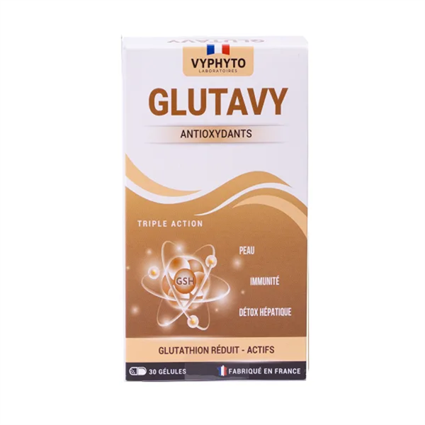 GLUTAVY (Hộp 2 vỉ x 15 viên) (Hỗ trợ chống oxy hóa) - Pháp/Vyphyto
