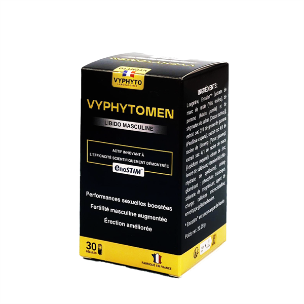 VYPHYTOMEN (Hộp 1 Lọ 30 viên nang cứng) (Hỗ trợ sinh lý nam) - Pháp/Vyphyto