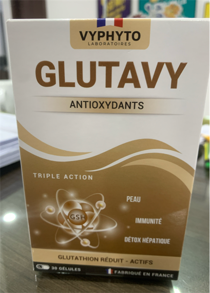 GLUTAVY (Hộp 2 vỉ x 15 viên) (Hỗ trợ chống oxy hóa) - Pháp/Vyphyto 2