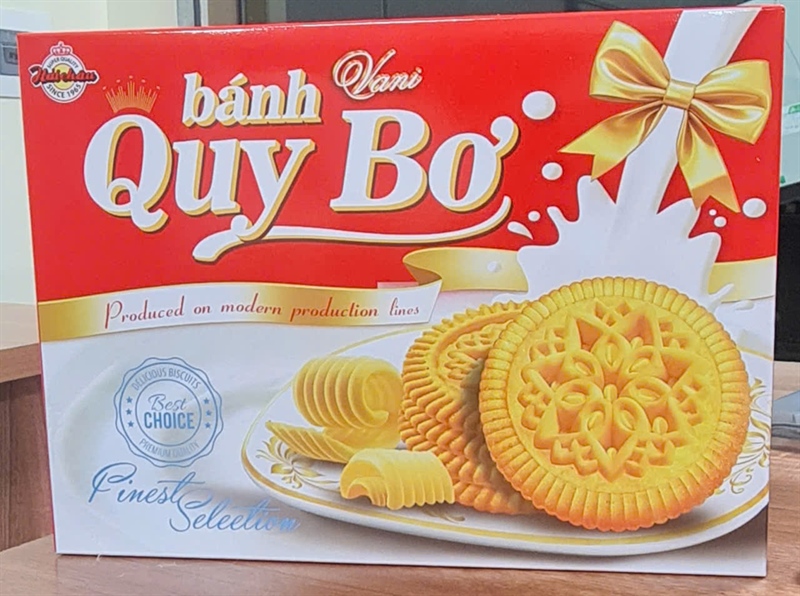 Bánh quy bơ Vani Hải Châu 270g