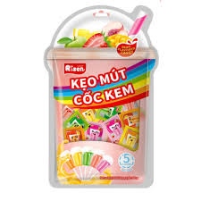 Kẹo mút cốc kem Risen