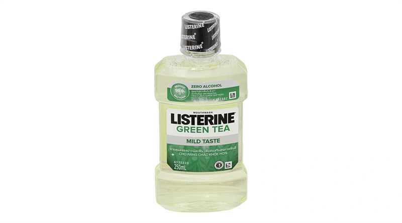 Nước súc miệng listerine green tea 250ml