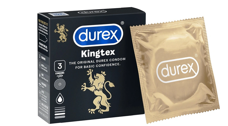 Bao cao su Durex kingtex 3s