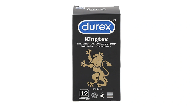 Bao cao su Durex kingtex 12s