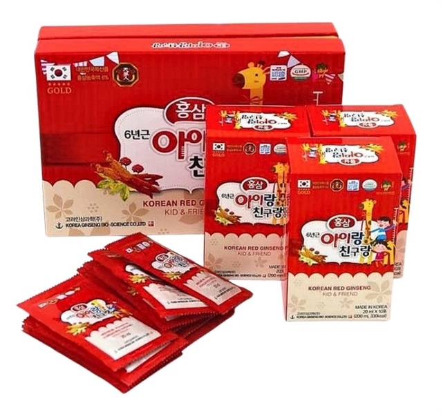 Sâm Baby Hươu Cao Cổ Bio 20ml x 30 gói