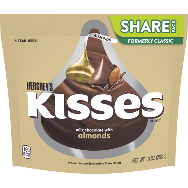 Socola kisses almond 283g