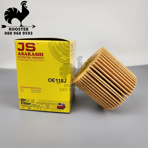 JS - Lọc nhớt động cơ (Gasoline, lọc giấy) - Avalon, Highlander, RAV4, Sienna, Camry, Tacoma, Venza, ES300, GS200t, IS200t, NX200t, NX200t, NX300h, RX350, RX450