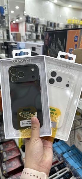 Ốp iPHONE 17 Pro 6.1 MEMUMI lụa/ Xlevel lụa
