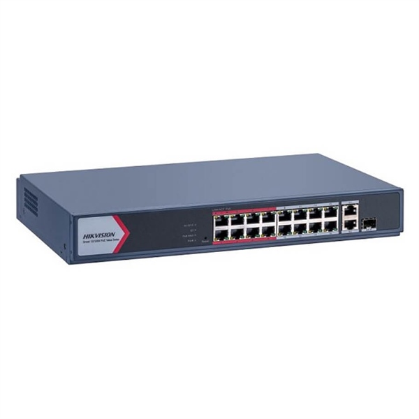 Switch PoE Hikvision DS-3E1318P-EI/M 16 ports