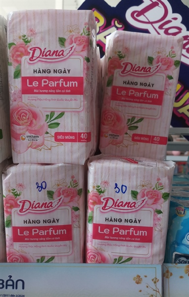 Bvs Diana hàng ngày Hương mộc hồng Anh Quốc quyến rũ 40M