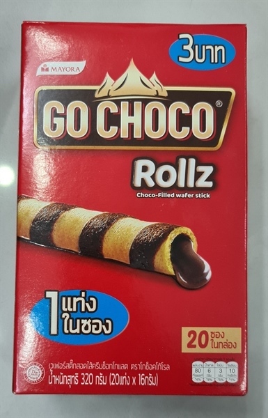 Bánh quế go Choco rollz
