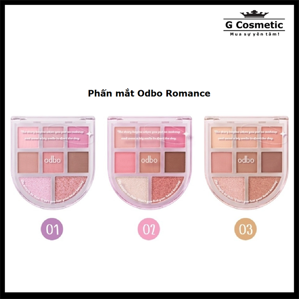 Phấn mắt Odbo Romance 03