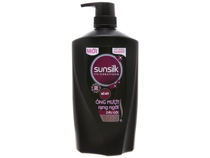 Dầu gội Sunsilk óng mượt rạng ngời Bồ kết chai 874ml