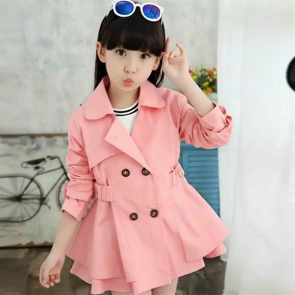 ÁO KHOÁC 2 LỚP DÁNG XÒE