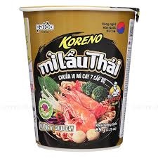 Mì ly lẩu thái Koreno
