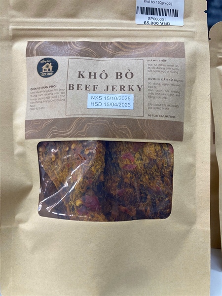 Khô bò 130gr