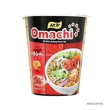 Mì ly Omachi bò hầm