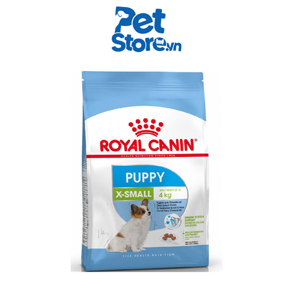 Thức Ăn Hạt Cho Chó Royal Canin Xsmall Puppy - Chó Con Giống Nhỏ 1.5kg