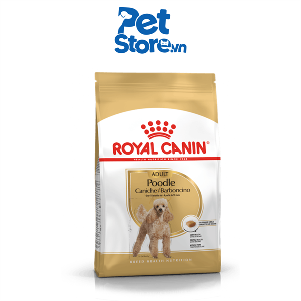 Thức Ăn Hạt Cho Chó Royal Canin Poodle Adult 1.5kg