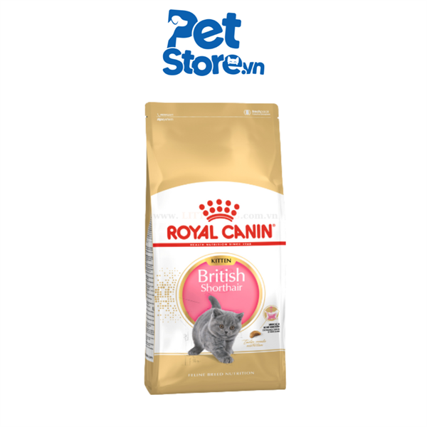 Thức Ăn Hạt Cho Mèo Royal Canin Shorthair Kitten - Mèo Con Lông Ngắn 2kg