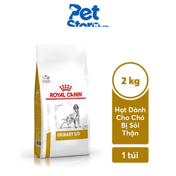 Thức Ăn Hạt Cho Chó Royal Canin Urinary - Hỗ Trợ Sỏi Thận 2kg