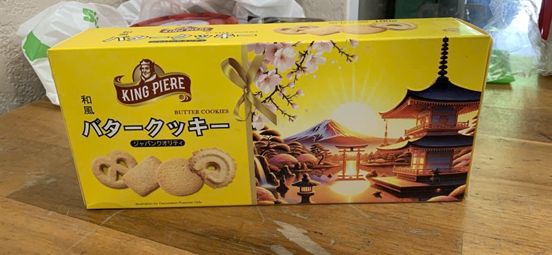 BÁNH QUY KING PIERE HỘP GIẤY