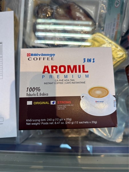 Cà Phê BVN Aromil 12 gói