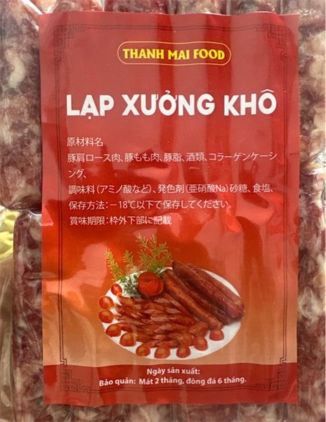 Lạp xưởng tươi khô