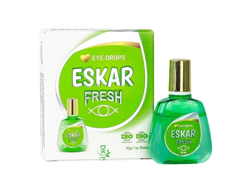 Dung dịch nhỏ mắt Eskar Fresh 15ml - Dược Khoa