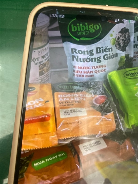 Rong biển lốc 3 bi giờ vị dầu mè