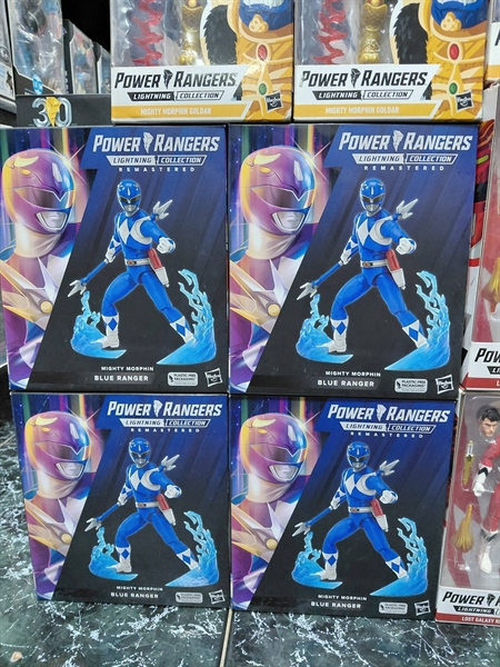 (NEW) POWER RANGER REMASTERED MIGHTY MORPHIN BLUE RANGER