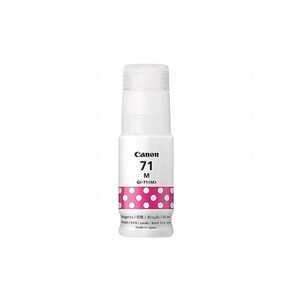 Mực màu chính hãng Canon GI-71 Magenta (70ml, Dùng cho Canon Pixma G1020/2020/3020/3060/3370)