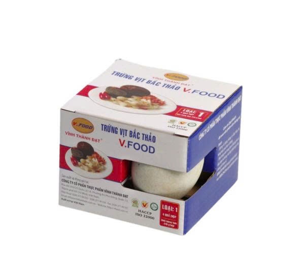 Trứng vịt bách thảo 4 quả - Century Egg