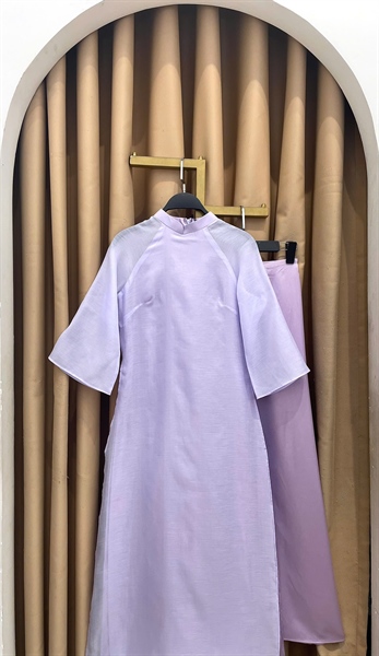 Áo dài ogranza 4 tà trơn