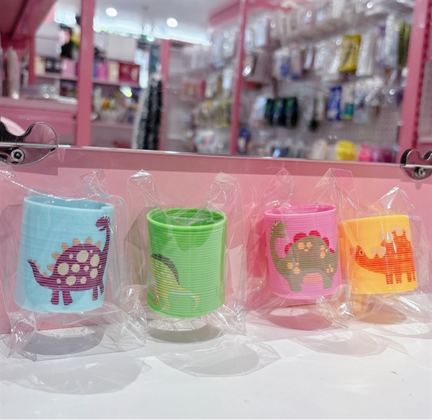 Vòng màu lò xo khủng long