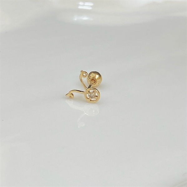 14K Tauru piercing (Kim Ngưu 20/4 - 20/5)