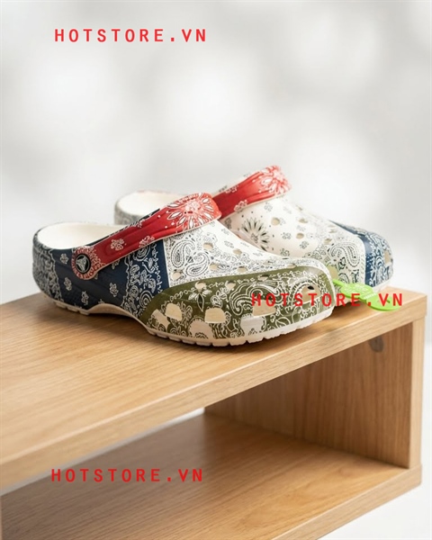 Dép CROCS Classic Bandana Clog