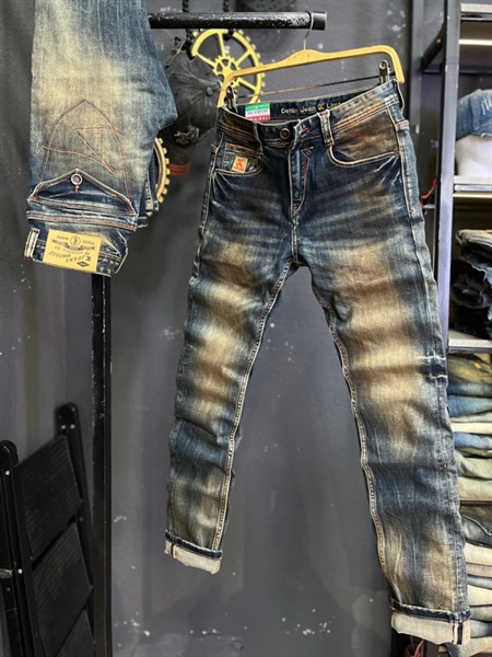 Jean Dài QCCC 3K-M10 VR2 SS26 Was Retro was phủ đồng