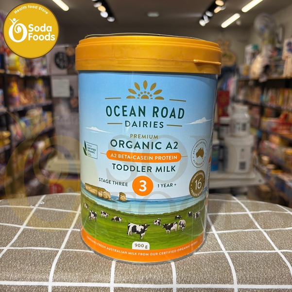 Sữa Ocean Road Dairies Premium Organic A2 Số 3 900g (1y+)