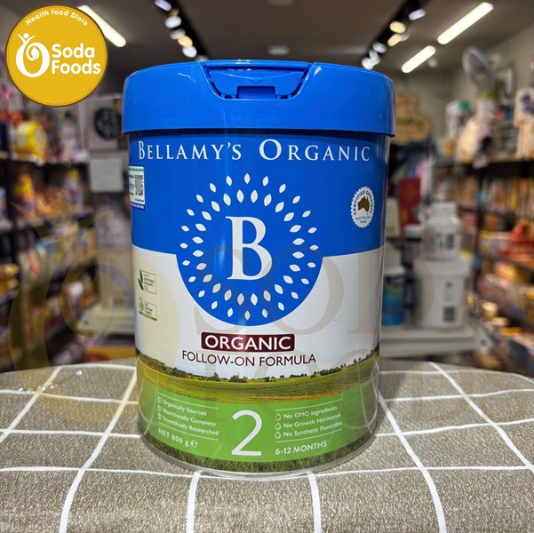 Sữa Bellamy’s Organic Úc số 2 - 800g (6 - 12m)