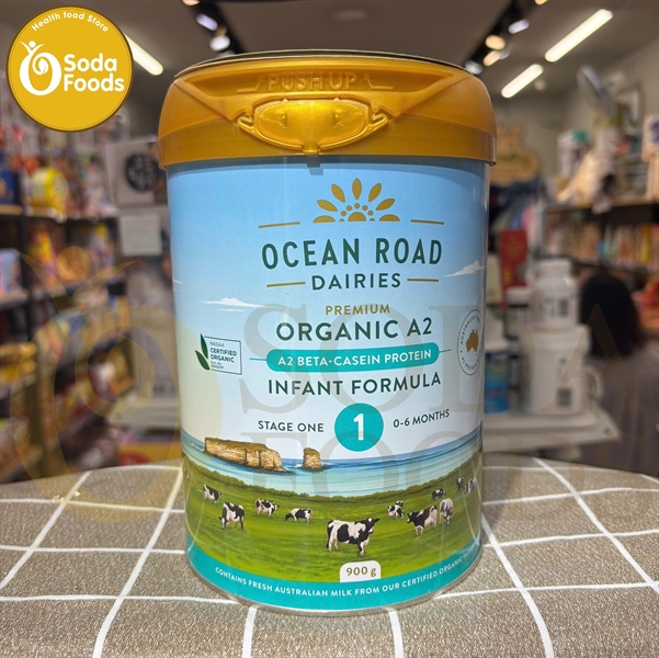 Sữa Ocean Road Dairies Premium Organic A2 Số 1 900g (0-6m)