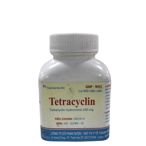 Tetracyclin 250mg thephaco (c/400v)