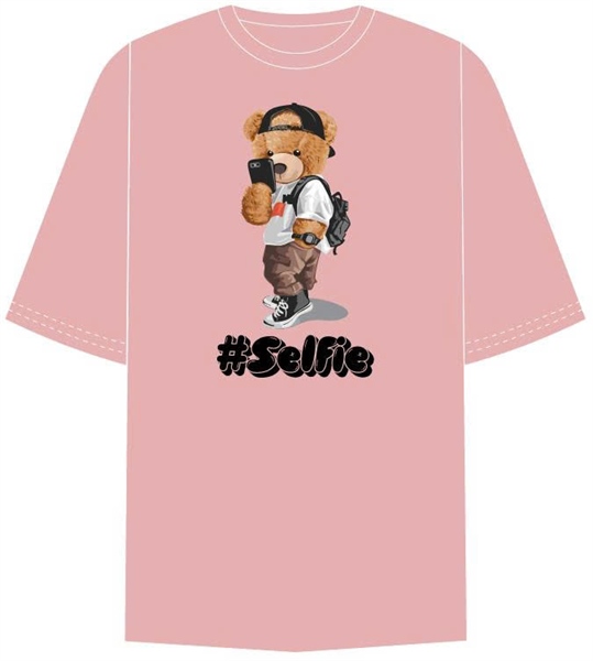 Áo thun Gấu Selfie | OverSize Unisex Nam Nữ