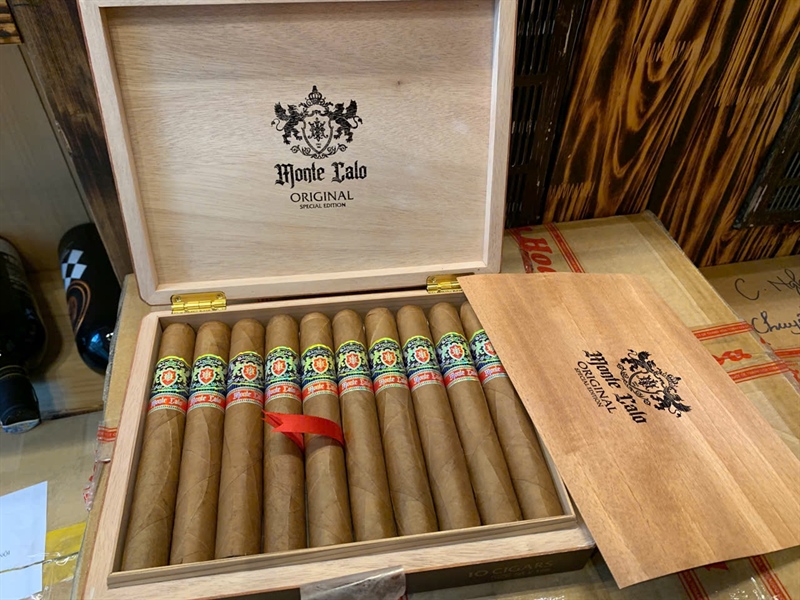 Cigar Monte Calo size 56 ( hộp gỗ )
