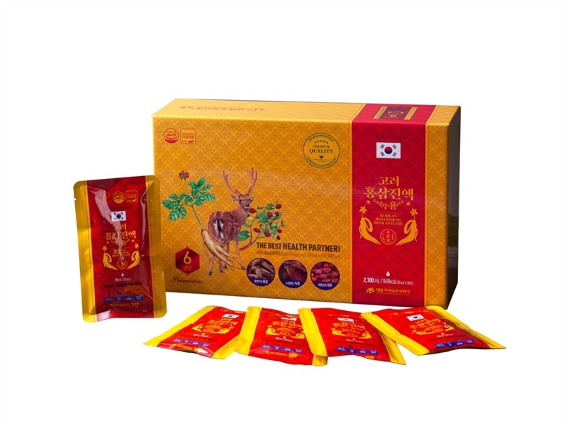 Nước Hồng Sâm -nhung hưu táo đỏ Deadong 70ml x 30GÓI