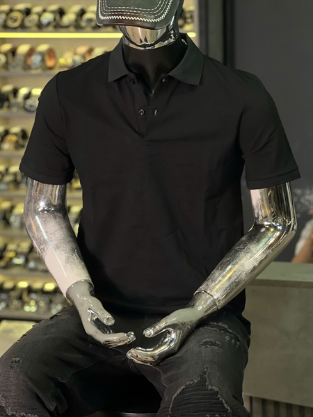 Thun Polo - Trơn Bassic- ĐEN
