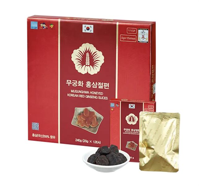 Sâm tẩm mật ong Mugunghwa 240g x 12 gói