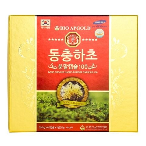 Viên đông trùng hạ thảo 100 BIO (60viên x2)
